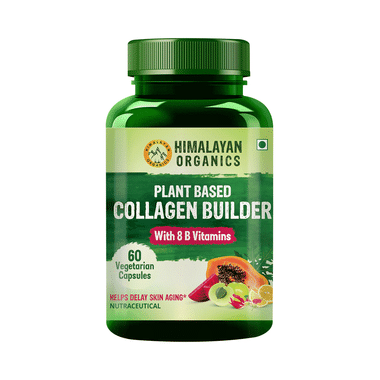 Himalayan Organics Plant Based Collagen Builder Vegetarian Capsule