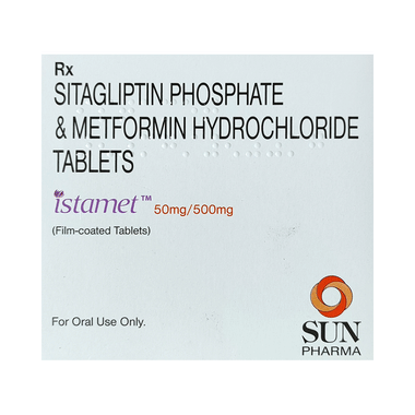 Istamet 50mg/500mg Tablet
