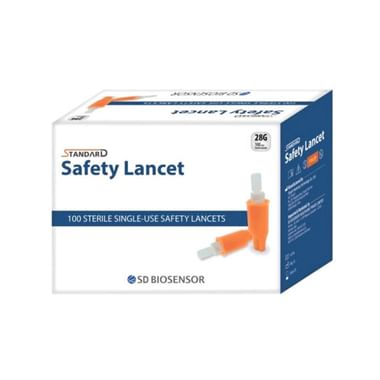 Standard Safety Lancet 28G