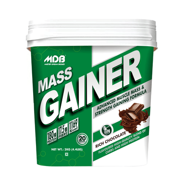 MDB Master Dream Bodies Mass Gainer Rich Chocolate