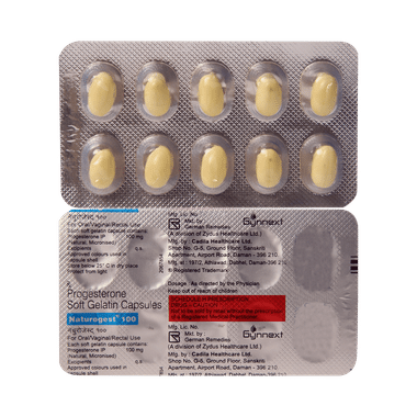 Naturogest 100mg Soft Gelatin Capsule