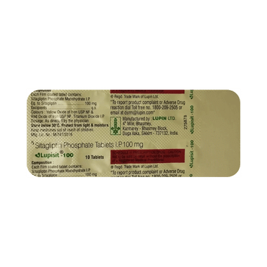 Lupisit 100mg Tablet