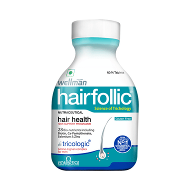 Wellman Hairfollic Tablet Gluten Free