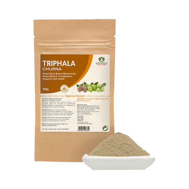 Maharishi Ayurveda Triphala Churna, Haritaki & Amalaki For Bowel Movement, Constipation Relief