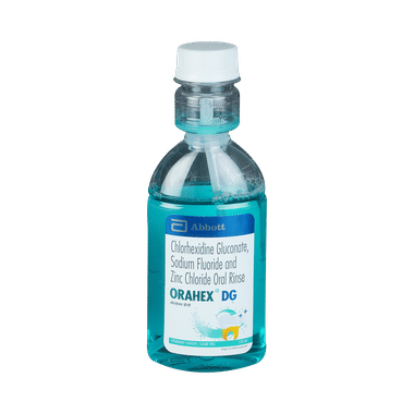 Orahex DG Oral Rinse Spearmint Sugar Free