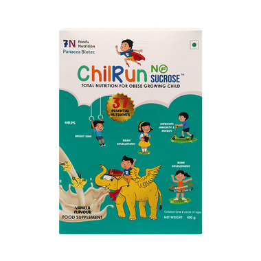 Chilrun No Sucrose | No Added Sugar | 37 Essential Nutrients | Healthy, Energetic, And Strong Vanilla