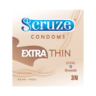 Scruze Condom Extra Thin