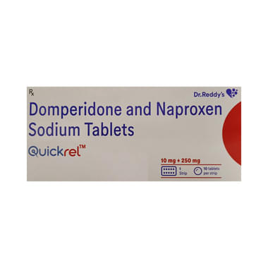 Quickrel 250mg/10mg Tablet