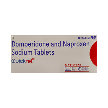 Quickrel 250mg/10mg Tablet