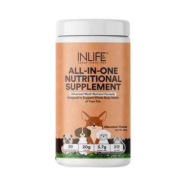 Inlife All In One Nutritional Pet Supplement Chocolate
