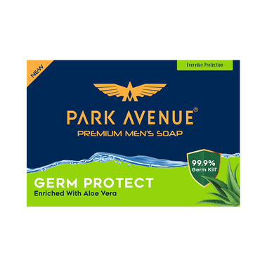 Park Avenue Premium Men's Soap (125gm Each) Germ Protect