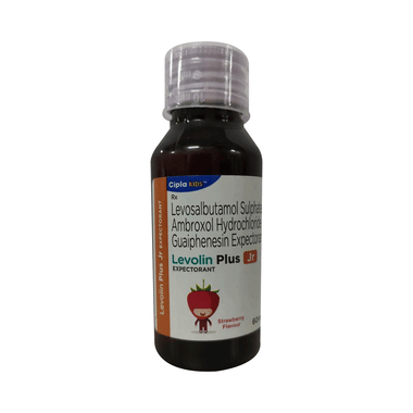 Levolin Plus Jr Expectorant Strawberry