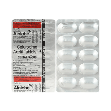 Cefialfa 500 Tablet