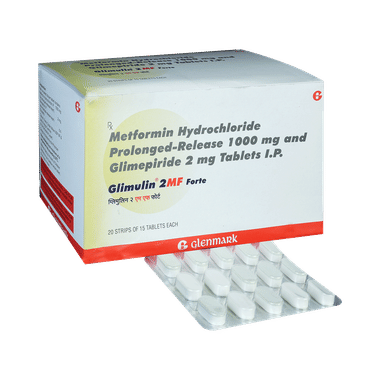 Glimulin 2MF Forte Tablet PR