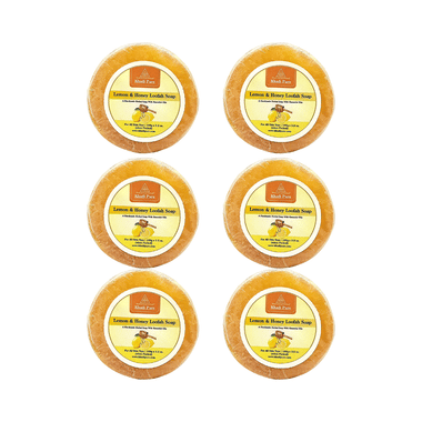 Khadi Pure Lemon & Honey Loofah Soap (125gm Each)