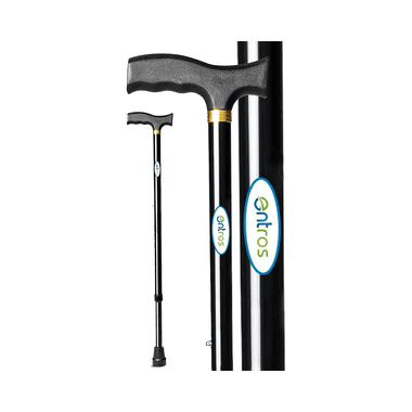 Entros KL 920 L Height Adjustable Walking Stick Black