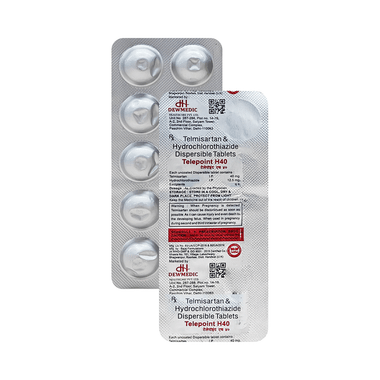 Telepoint H 40mg/12.5mg Tablet