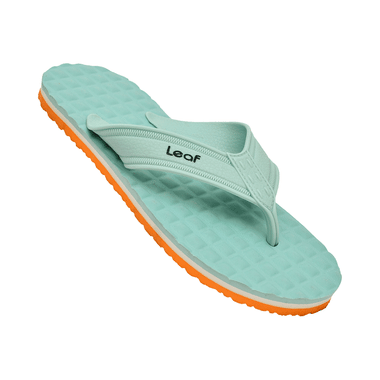 Leaf Footwear Cloud Comfort Orthopaedic Slippers Blue Orange 5