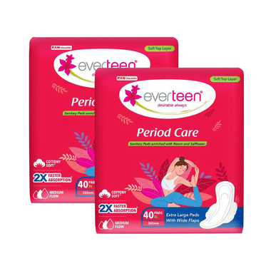 Everteen Period Care Soft Top Layer Sanitary Pads