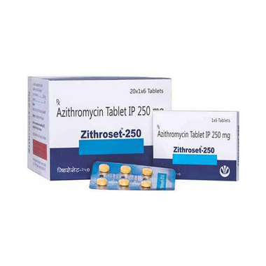 Zithroset 250 Tablet