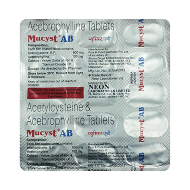 Mucyst AB Tablet