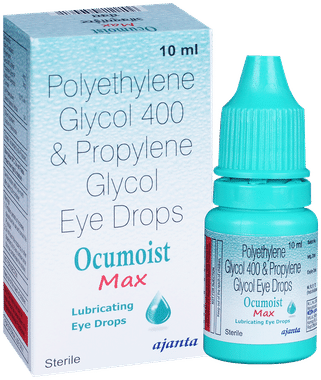 Ocumoist Max Polyethylene Glycol 400 & Propylene Glycol Lubricating Eye Drop
