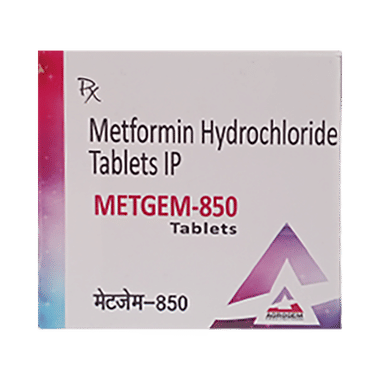 Metgem 850 Tablet