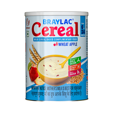 Braylac Cereal Wheat & Apple