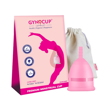 Gynocup Pink Reusable Menstrual Cup Small
