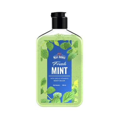 Man Arden Fresh Mint With Shea & Vitamin E Body Wash
