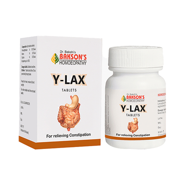 Bakson's Homeopathy Y-Lax Tablet