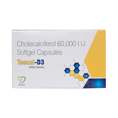 Tescal-D3 Softgel Capsule
