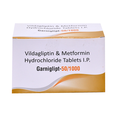 Garniglipt 50/1000 Tablet