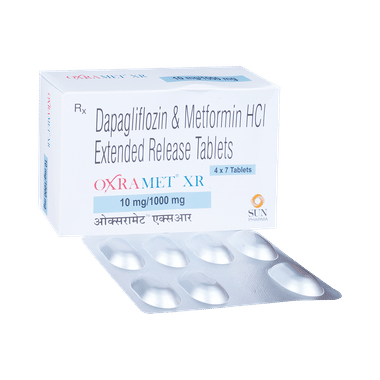 Oxramet XR 10mg/1000mg Tablet