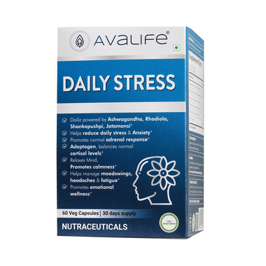Avalife Daily Stress Veg Capsule