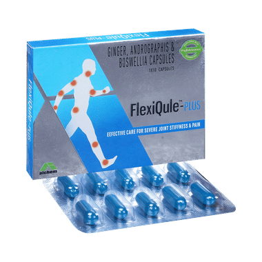 Flexiqule Plus Capsule For Osteo- Arthritis & Joint Pain