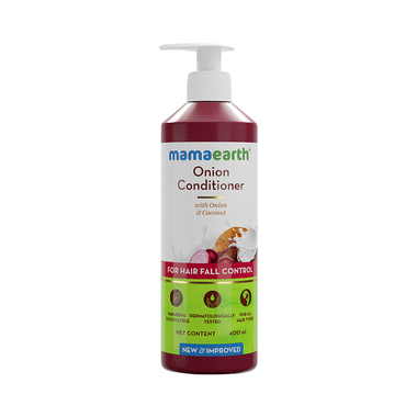 Mamaearth Onion Conditioner | For All Hair Types | Paraben & Silicone-Free