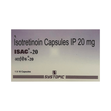 Isac 20mg Capsule