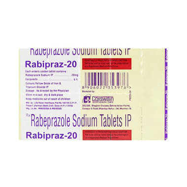 Rabipraz 20mg Tablet