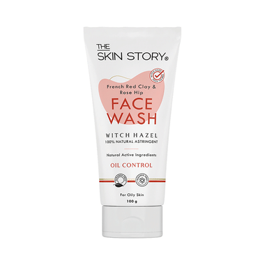 The Skin Story French Red Clay & Rose Hip Oil Control Face Wash