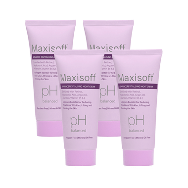 Maxisoft PH Balanced Advance Revitalising Night Cream (50gm Each)