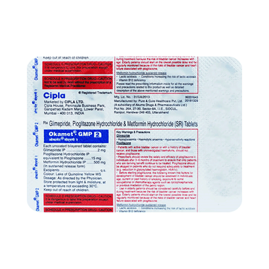 Okamet-GMP 2 Tablet SR