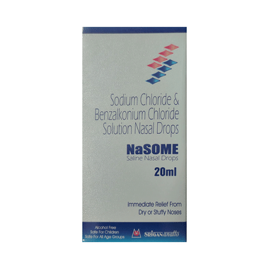 Nasome Saline Nasal Drops