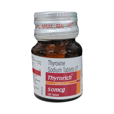 Thyrorich 50mcg Tablet