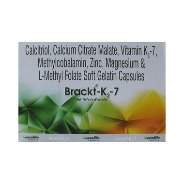 Brackt-K2 7 Soft Gelatin Capsule