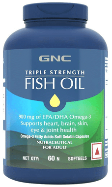 GNC Triple Strength Fish Oil Softgel