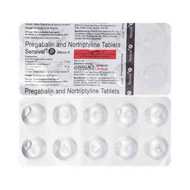 Sensival P 75mg/10mg Tablet