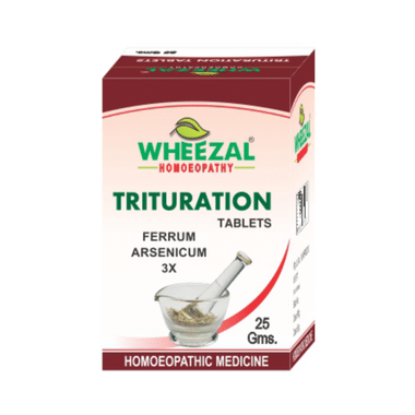 Wheezal Ferrum Arsenicum Trituration Tablet 3X