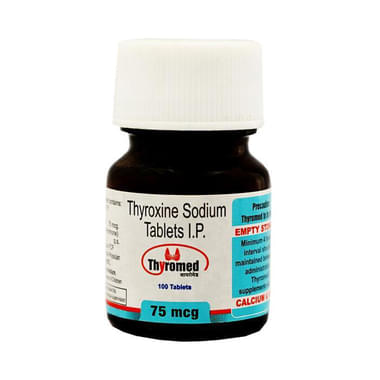 थायरोमेड 75mcg टैबलेट
