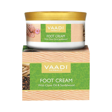 Vaadi Herbals Foot Cream Clove Oil & Sandalwood